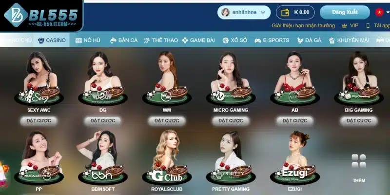 Giới thiệu BL555 5 Casino BL555 được xây dựng với thiết kế mô phỏng sòng thực